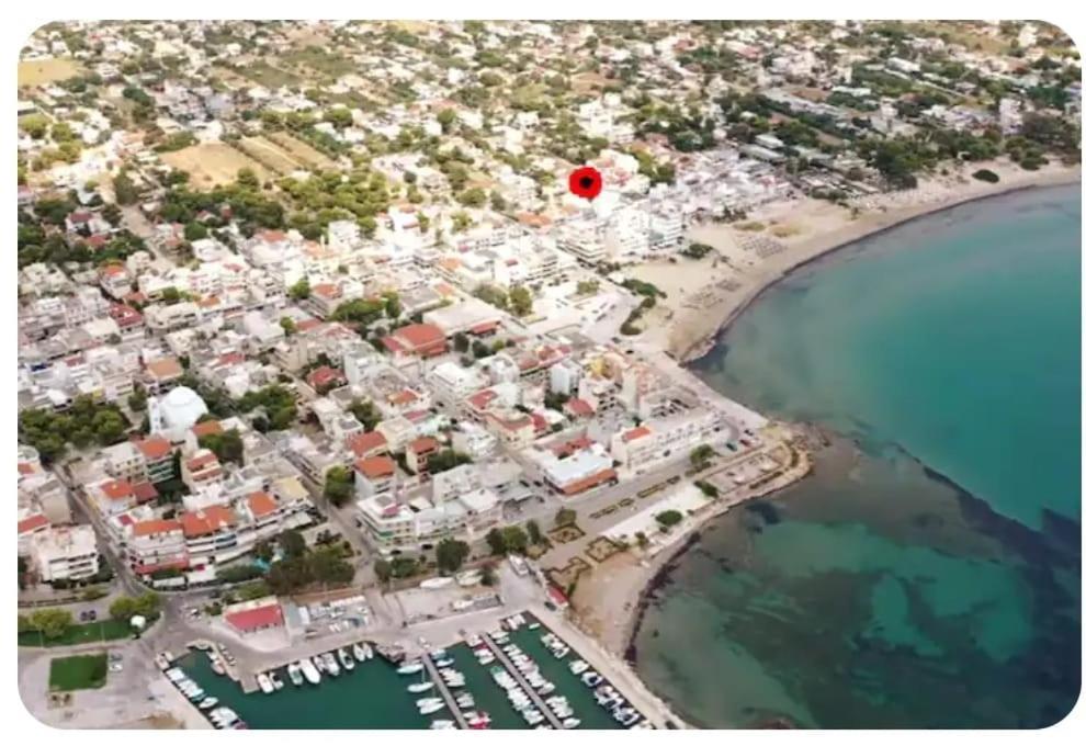 아르테미다 Beautiful Choice - Near Athens Airport - 50M From The Sea - Iq+ 아파트 외부 사진
